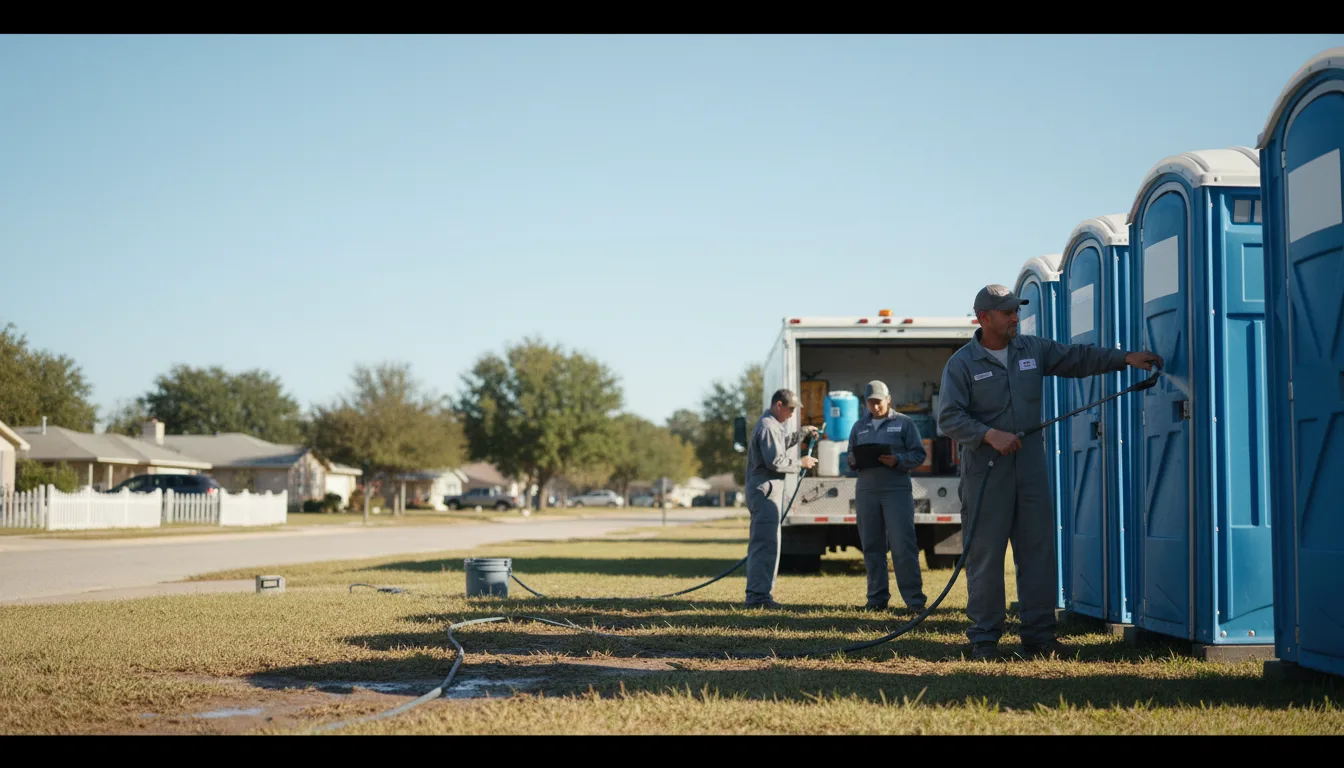 Long-Term Portable Toilet Rental in Ames, IA near me